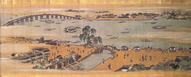 hier sollte ein japanisches Rollbild erscheinen